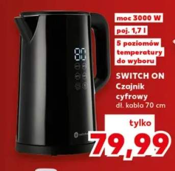 Czajnik cyfrowy Switch On