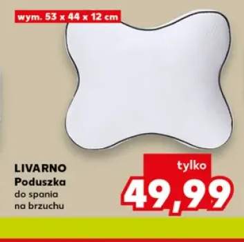 Poduszka do spania na brzuchu 53x44x12 cm Livarno