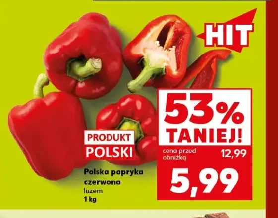 Polska papryka czerwona