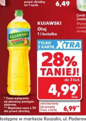 Olej Kujawski z pierwszego tłoczenia