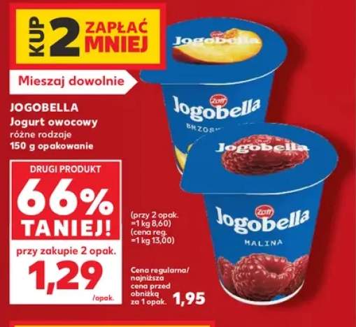 Jogurt owocowy Jogobella