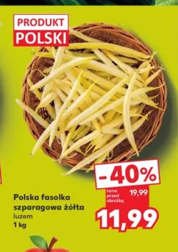 Fasolka szparagowa żółta polska