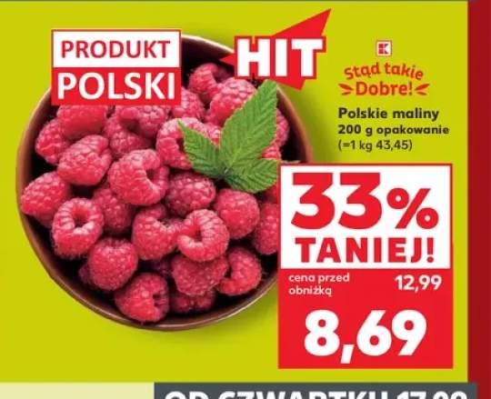 Maliny polskie Stąd Takie Dobre!