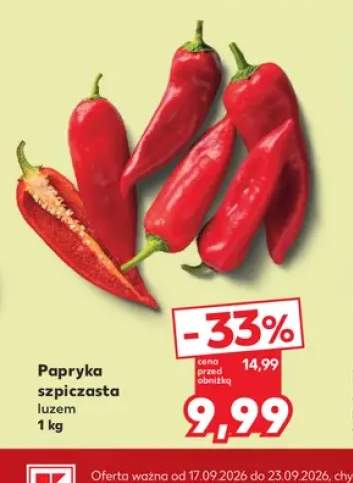 Papryka szpiczasta