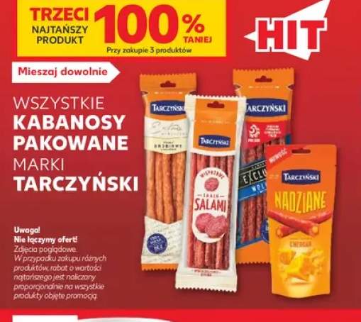 Kabanosy Sucha Salami Tarczyński +4 warianty