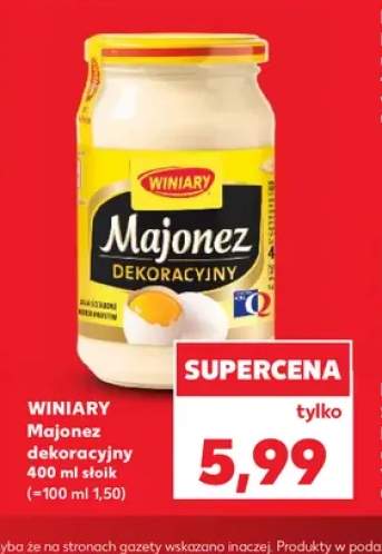 Majonez dekoracyjny Winiary