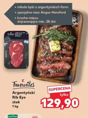 Argentyński Rib Eye stek K-Favourites