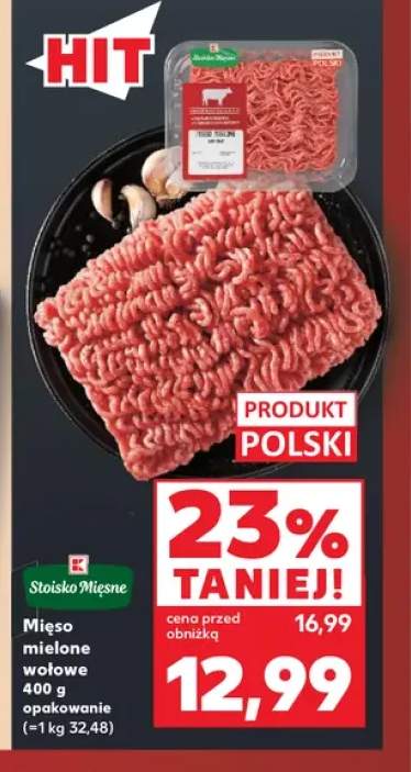 Mięso mielone wołowe Stoisko Mięsne