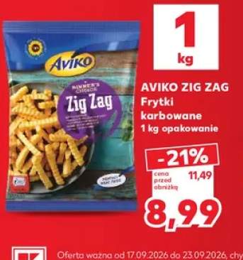 Frytki karbowane Zig Zag Aviko