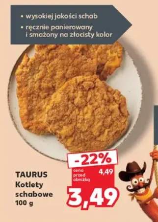 Kotlety schabowe Taurus