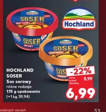 Sos serowy Soser Hochland