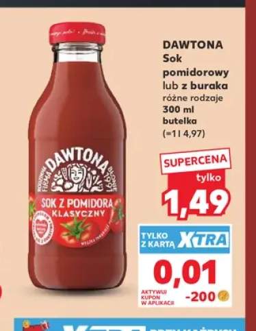 Sok z buraka Dawtona +1 wariant
