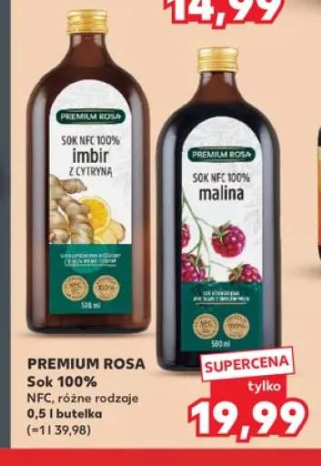 Sok NFC imbir z cytryną Premium Rosa 100% +1 wariant
