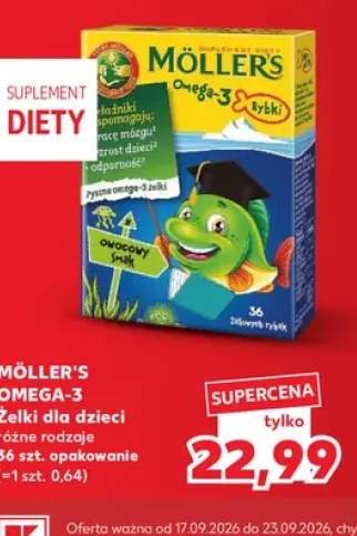 Żelki dla dzieci Möller's Omega-3