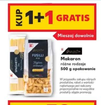 Makaron fusilli Gold Edition +1 wariant