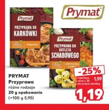 Przyprawa do karkówki klasyczna Prymat +1 wariant