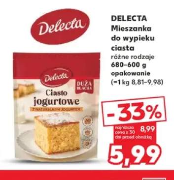 Mieszanka do wypieku ciasta Delecta