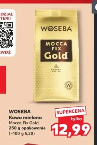 Kawa mielona Mocca Fix Gold Woseba