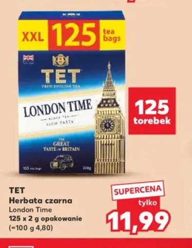 Herbata czarna London Time TET
