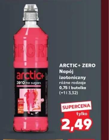 Napój izotoniczny Arctic+ Zero