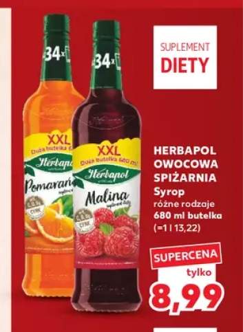 Syrop pomarańcza Herbapol Owocowa Spiżarnia +1 wariant