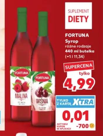 Syrop wiśnia Fortuna +1 wariant