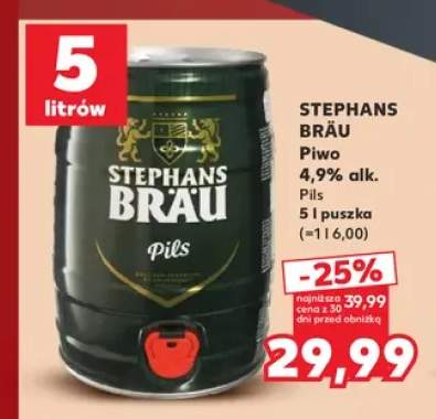 Piwo 4,9% Pils Stephans Bräu