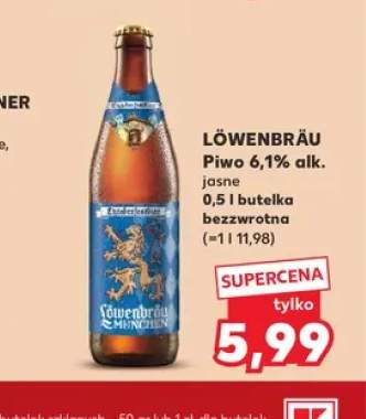 Piwo 6,1% Löwenbräu