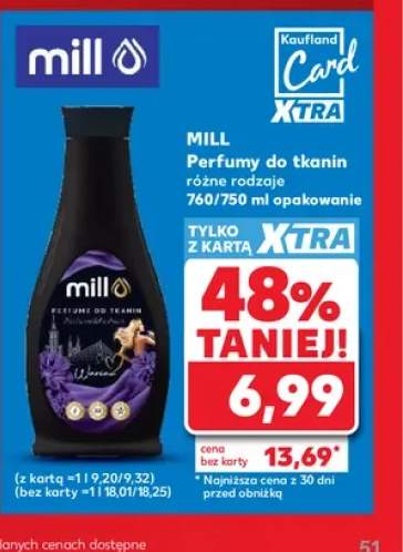 Perfumy do tkanin Mill