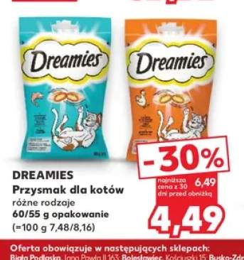 Przysmak dla kotów Dreamies