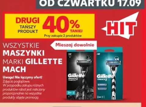 Maszynka do golenia Gillette Mach 3 +1 wariant
