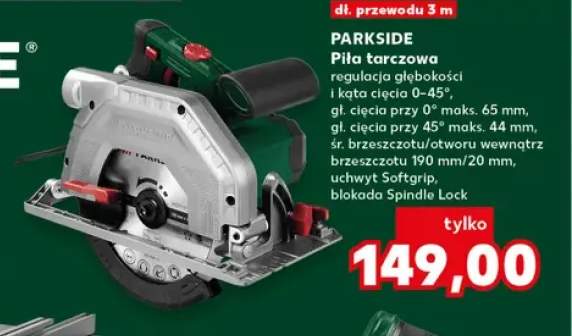 Piła tarczowa Parkside