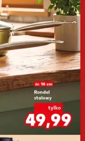 Rondel stalowy śr. 16 cm