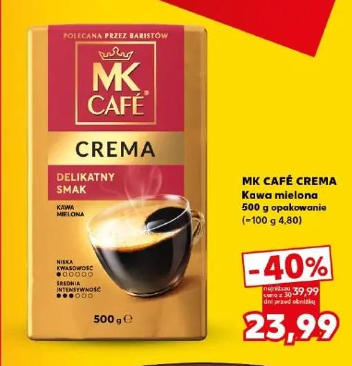 Kawa mielona MK Café Crema