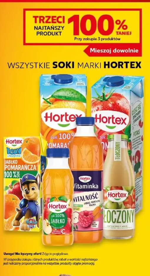 Soki marki Hortex +6 wariantów