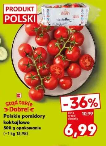 Pomidory koktajlowe polskie Stąd Takie Dobre!
