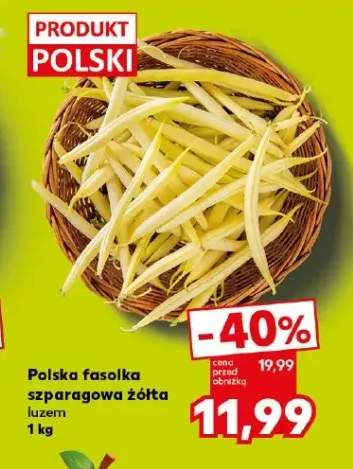 Fasolka szparagowa żółta polska