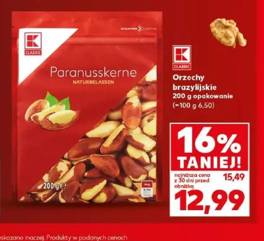 Orzechy brazylijskie K-Classic