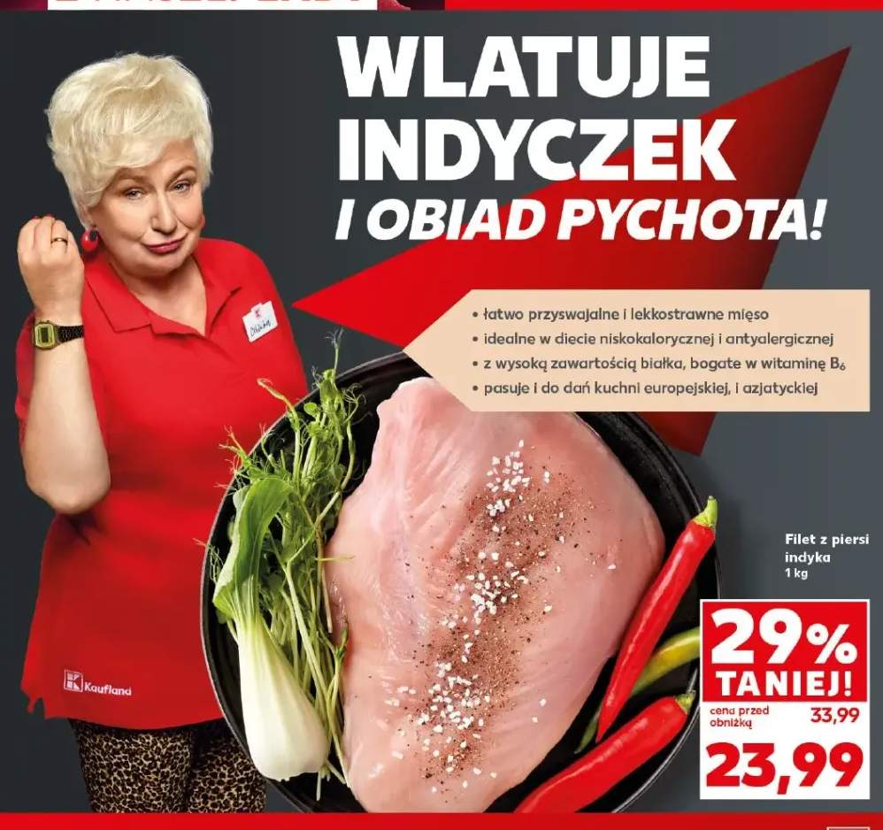 Filet z piersi indyka