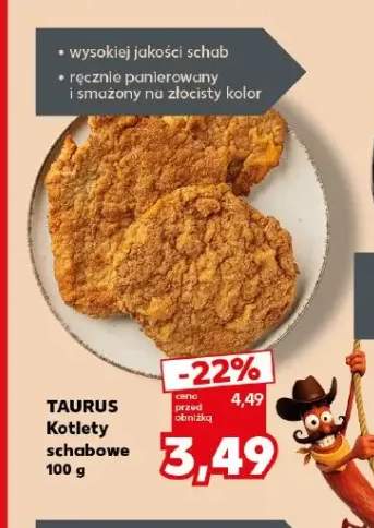 Kotlety schabowe Taurus