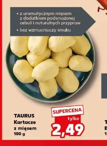Kartacze z mięsem Taurus