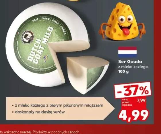 Ser gouda z mleka koziego