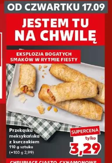 Przekąska meksykańska z kurczakiem