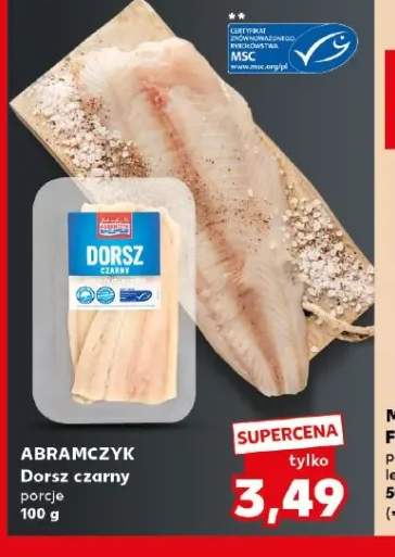 Dorsz czarny porcje Abramczyk