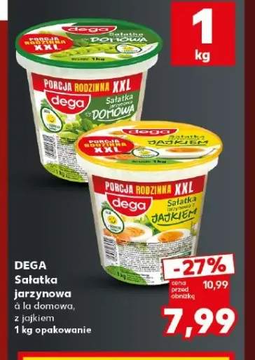 Sałatka jarzynowa à la domowa Dega +1 wariant