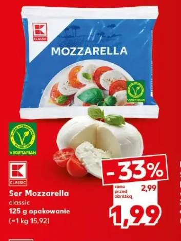 Ser Mozzarella classic K-Classic