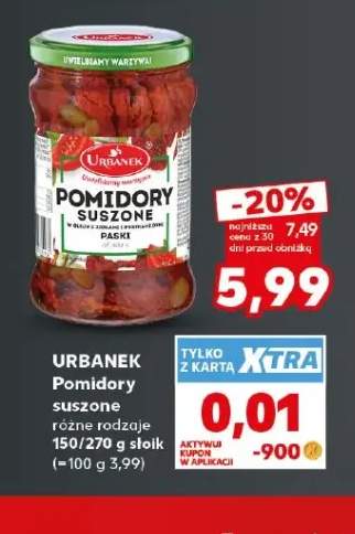Pomidory suszone Urbanek