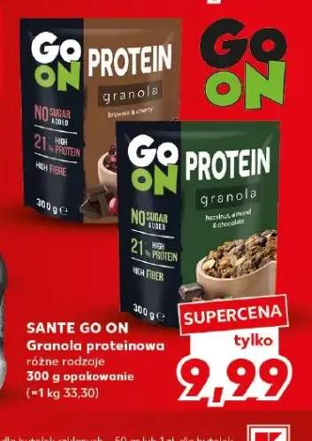 Granola proteinowa Sante Go ON
