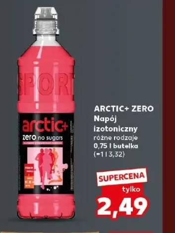 Napój izotoniczny Arctic+ Zero