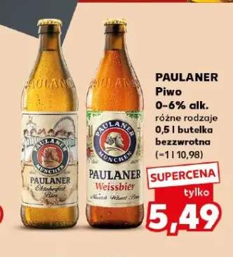 Piwo Paulaner Oktoberfest Bier +1 wariant